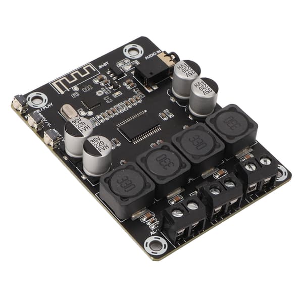 Digital förstärkarkort 12V-28V DC dubbelkanal 45W Bluetooth-förstärkare DIY-modul för högtalare