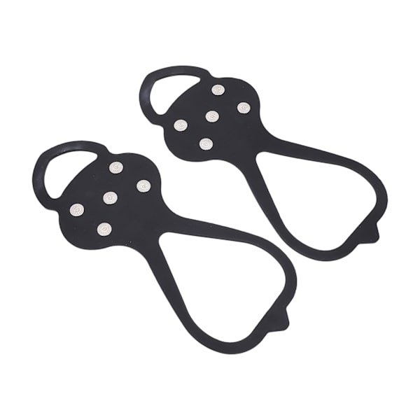 1 par 5 tenner Crampons isklo uteleie snø klatring Crampons sklisikre sko pigger XL 43-48