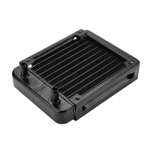 120MM Computer CPU Vandkøling Radiator Køler Køleplade 10 Rør