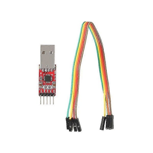 CP2102 Modul USB til TTL Seriell UART STC Nedlastingskabel Linjeoppgradering A Type USB -USB 5Pin