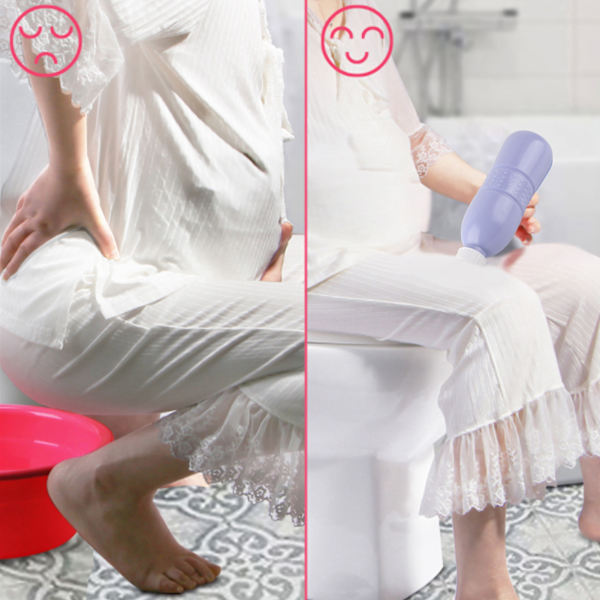 620 ml bærbar håndholdt badeværelse hjem rejse brug bidet spray flaske spray hygiejne rengøringsmiddel
