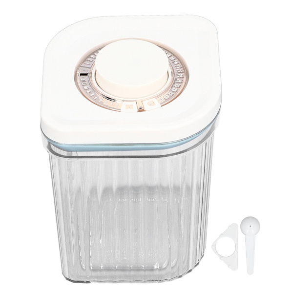 1200 ml babymelkdispenser med én knapp, praktisk beholder for melkepulver, lufttett, fuktsikker, bærbar beholder for melkepulver i plast for utendørs bruk, type 1