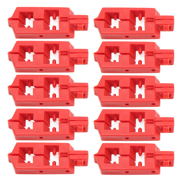 10 st Snap On Circuit Breaker Lockout PA Nylon Energiisolering Säkerhet Circuit Breaker Lockout Device