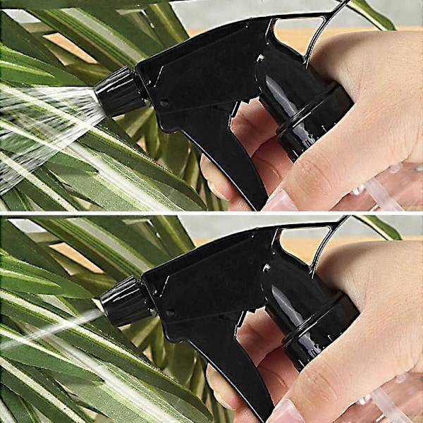 Sprayflaska, Vattensprayflaska i plast, Tom sprayflaska med avtryckare, Justerbar avtryckarspray