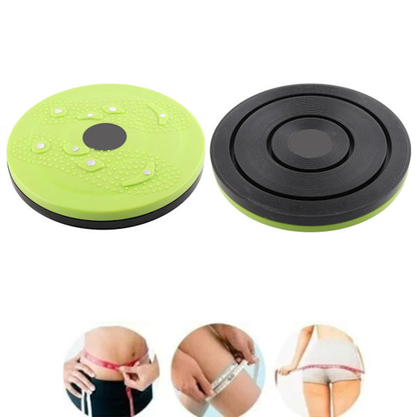 Waist Twisting Disc Manget hoikentava hieronta Waist Twister fitness kotitoimistoon Vihreä