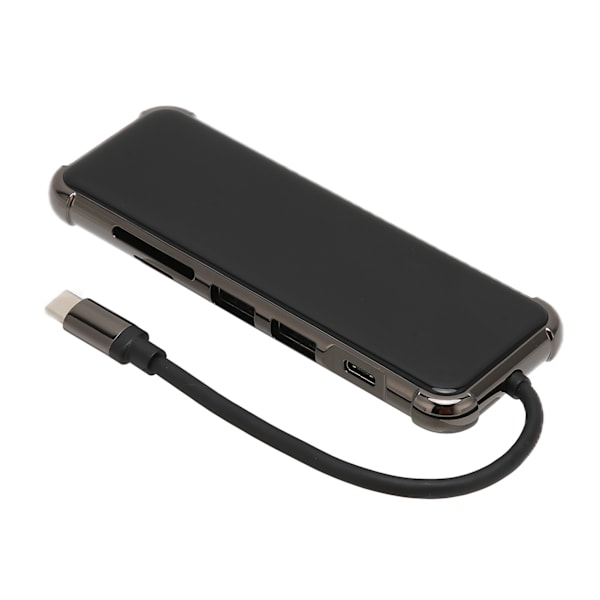 Udvidelsesdock Multifunktionel 6 i 1 Multi Splitter Bærbar Dockingstation til Type C-kanalcomputere