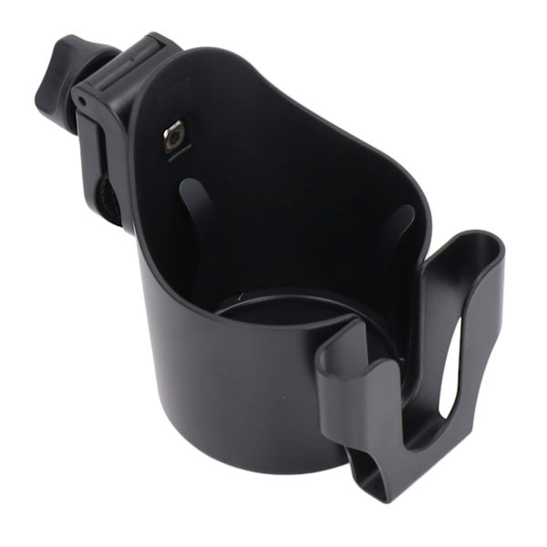 Baby Stroller Cup Holder Universal 2 i 1 Stroller Drink Holders med Mobiltelefon Stativ for Utendørs