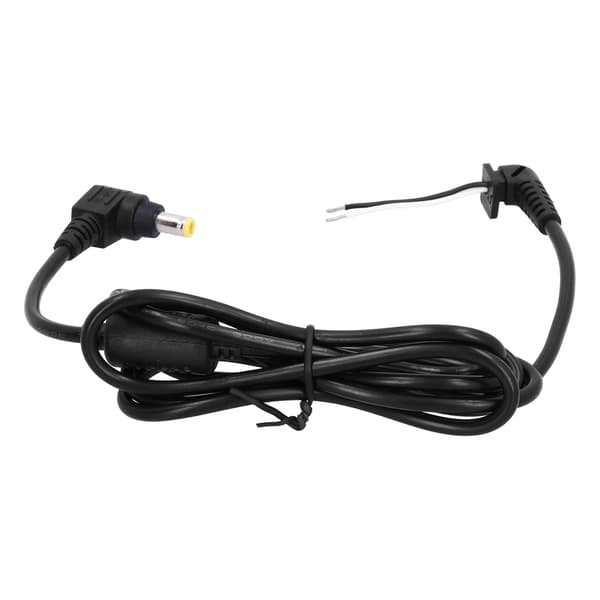 Output Kabel 5.5x2.5mm Anti-interferens Albue DC Strømadapterledning med Magnetisk Ring til Lenovo Notebooks