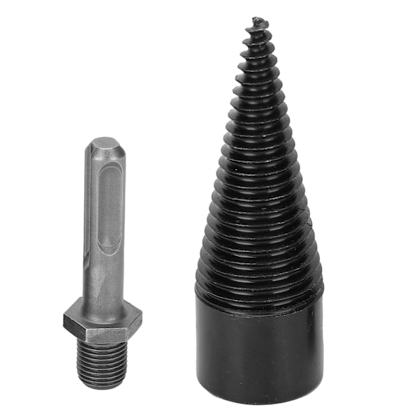 Borrskruvkon Veddedikerad rundskaft Bit Handvedklyvtillbehör 32mm
