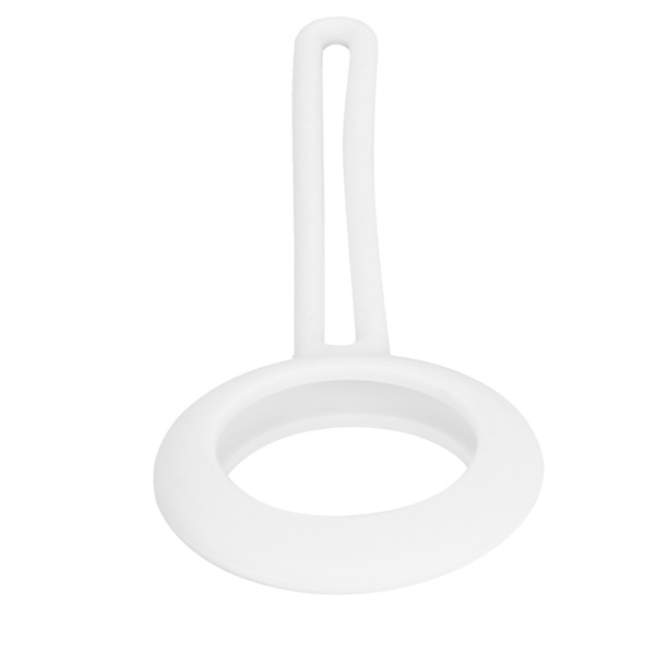 Silikonløkkebeskyttelsesdeksel Bærbart anti-ripebeskyttelsesskall for IOS LocatorWhite