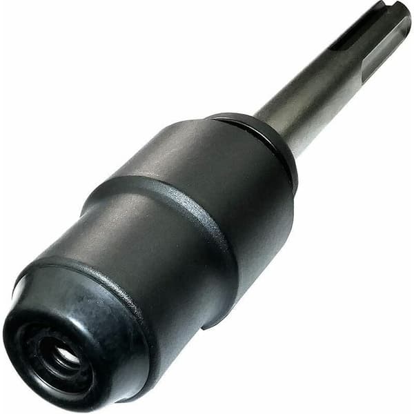 C45025 - SDS-Max til SDS-Plus konverteringsadapter med borepatron - Bit-forbinder til borehammer/boremaskine - Mejsel/borebit - CR-V stål