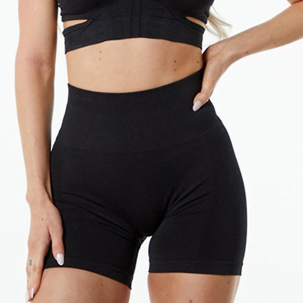 Premium Mjuka Stretch Yoga Shorts för Kvinnor - Perfekt för Träning, Löpning, Dans, Volleyboll