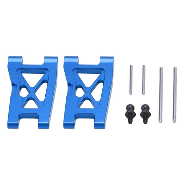 2 sarjaa RC alumiinista etu- ja takajousituksen varsisetti Traxxas LaTrax Teton 76054‑1 1/18 RC Monster TrunkBlue
