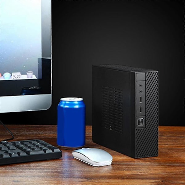 Mini Itx Micro Htpc Fodral Datorchassi Industriell Styrdator Inneslutning