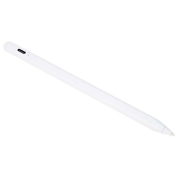 Kapacitiv penna aktiv skärm pekskärm universell stylus för ipad surfplatta PC för Android-telefon vit