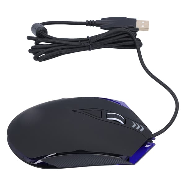 Gaming Mus USB Bærbar Åndedrætslys 4 DPI Justerbar Ergonomisk Computermus til PC Bærbar