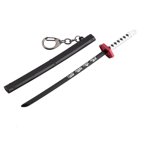 Japansk Anime Sword Nøglering Mini Katana Nøgleringe Anime Nøglering Cosplay Pendant Gift-C Type C