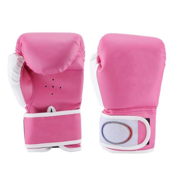 1 Pair Kids Boxing Gloves Punching Bag Training Sparring Gloves for Boys and GirlsPink