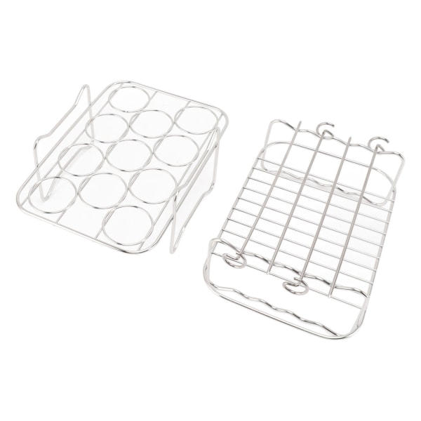 Dampstativsett Egg Dampstativ Grillspyd 304 Rustfritt Stål Trygt for NINJA FOOD