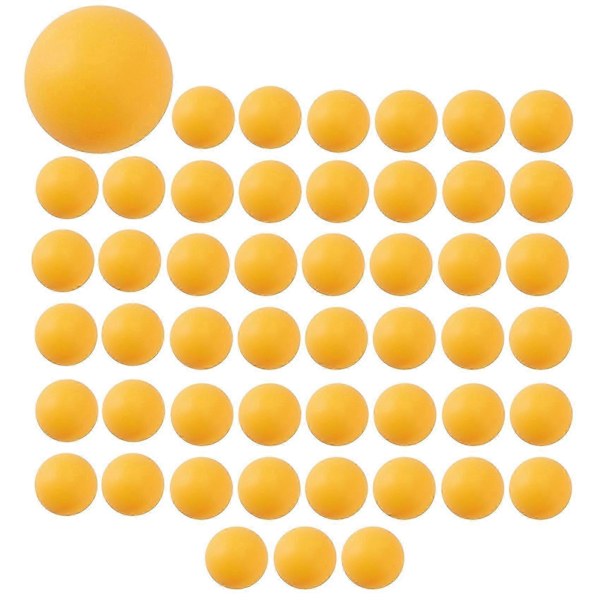 50 kpl Premium Pingispalloja, edistyneet pöytätennispallot, kevyet, kestävät, saumattomat pallot