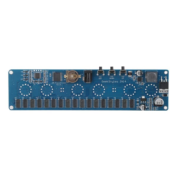 STM8S005 DC-kontrollkretskort 12V elektronisk IN14 digitalrör LED PCBA RGB-chip med akrylskal