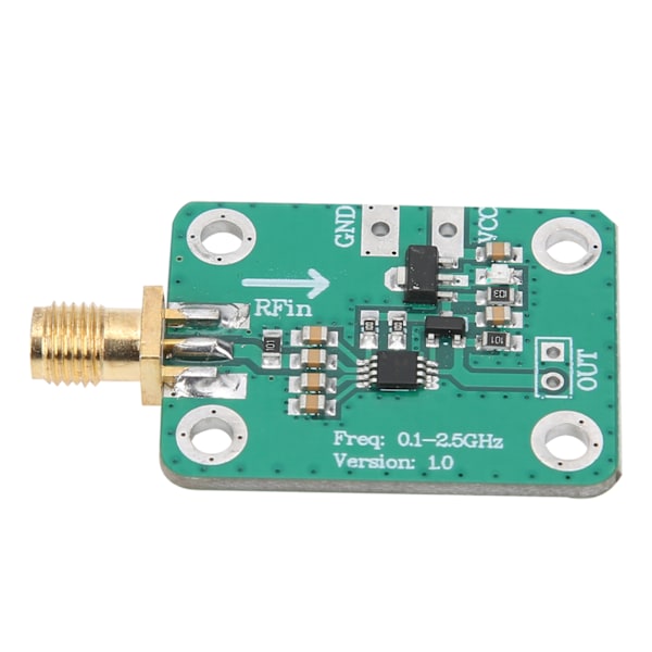 0,1-2,5 GHz logaritmisk detektor RF Power Meter Radio Frequency Detection Module Høj nøjagtighed