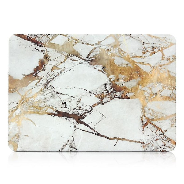 Hardt plastdeksel med marmormønster for Apple MacBook 12-tommer Farge-B6