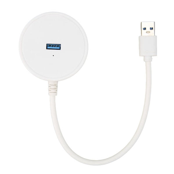 USB Hub 4 USB3.0 porte USB 3.0 splitter 5 Gbps transmission 10 TB stor kapacitet 4 port hub til Windows til OS X til Linux
