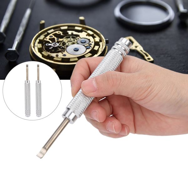 2 stk Single Head Watch Pry Watch Case Remover Watch Repair Tool Accessory