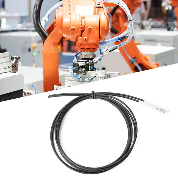 PT-310 Motsatt Fiberoptisk Sensor Probe M3 Probe Gängstorlek 1 Meter Linjelängd