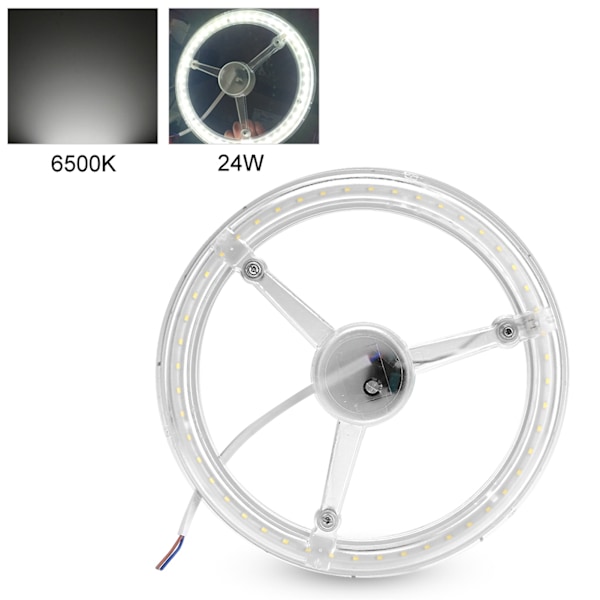 AC180-265V 36W LED-downlight, erstatningspanel for taklampe, hvit, til innendørs bruk