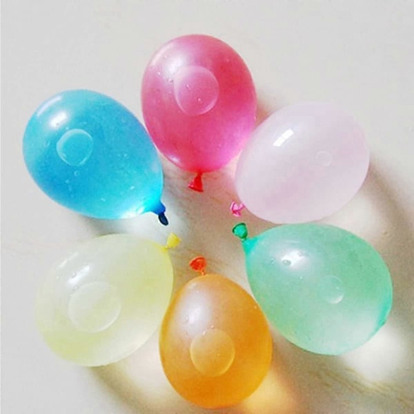 300 stk. Små Latex Vandballoner, Farverige Luftballoner, Biologisk Nedbrydelige Sommer Splash Vandballon Legetøj, til Vandbombe Spil Kamp Sports Sjov Fest