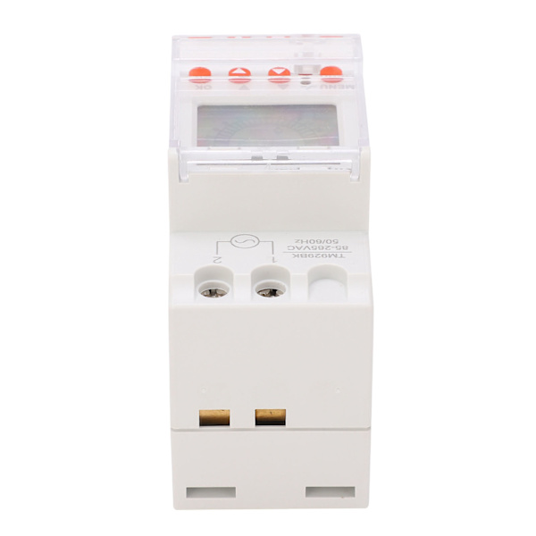 Digital Timer Switch Tidsstyring Programmerbar Flydende Krystal Display TM929BK 85‑265V 30A