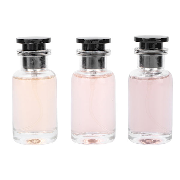 3st Kvinnor Lätt Doft Parfym Långvarig Uppfriskande Parfym Presentbox Set för Dating 30ml