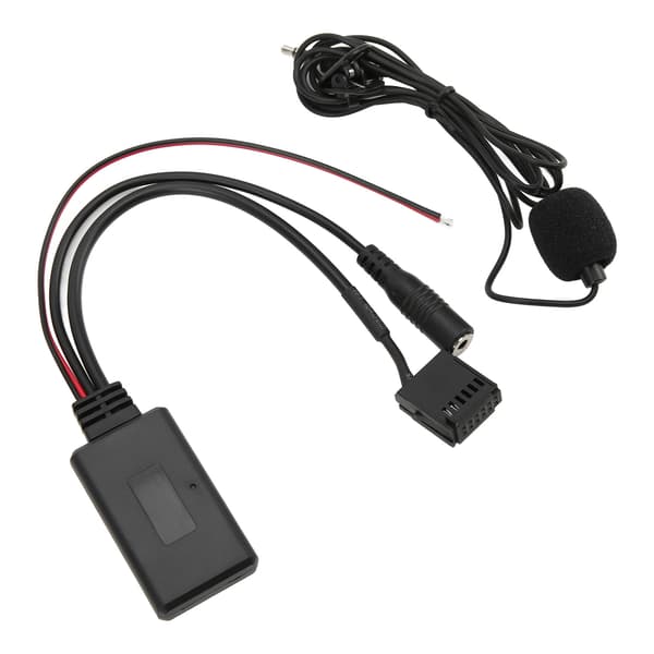Bluetooth Aux ljudkabeladapter mikrofon handsfree-ersättning för Mondeo Focus 6000CD