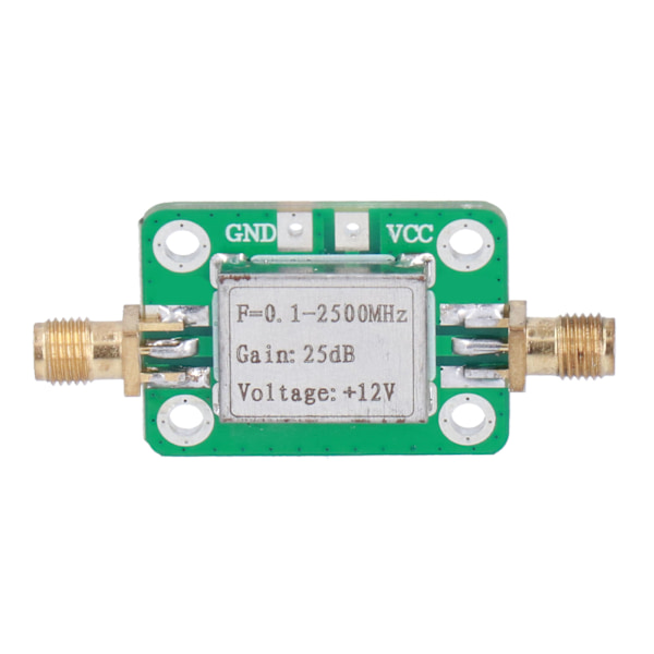 RF bredbandsförstärkare 0,12500MHz 12V 45mA 25dB High Gain Lågbrus SMAK LNA-förstärkare hona