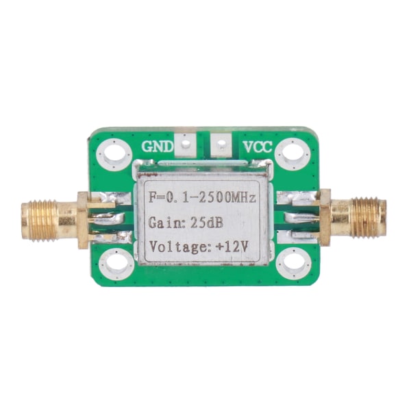 RF WideBand forstærker 0,12500MHz 12V 45mA 25dB High Gain Low Noise SMAK hun LNA forstærker