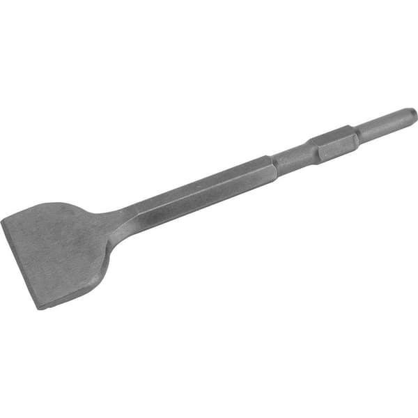Rillemejsel til borehammer med sekskantet skaft 17 x 280 x 75 mm