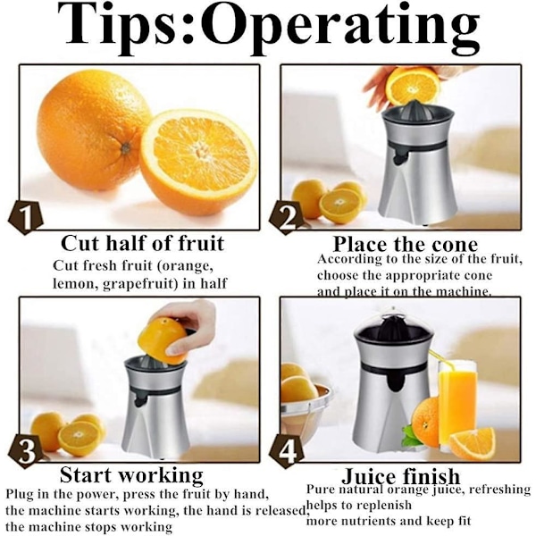 Elektrisk Juicer, Juicer