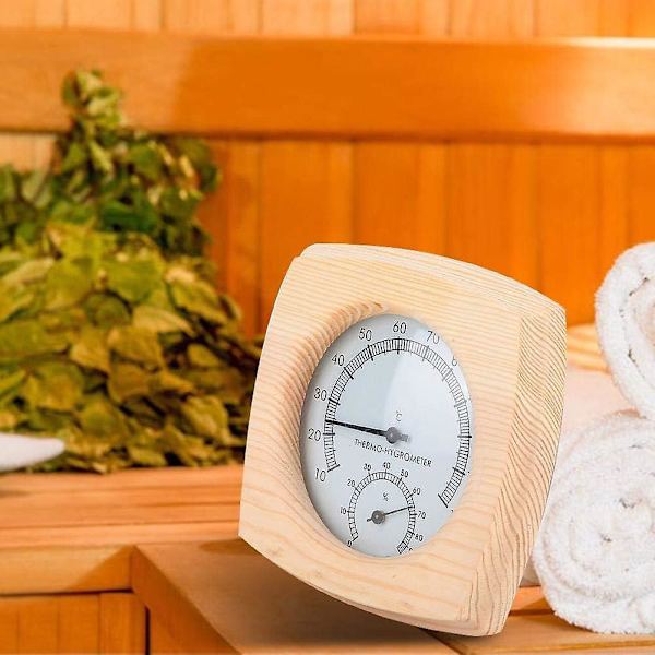 Sauna Badeværelse Digital Hygrometer og Termometer