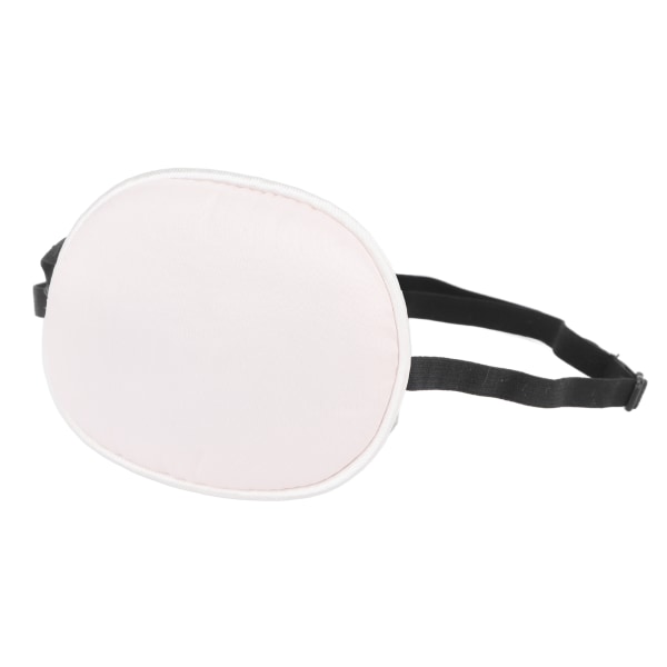 Amblyopia-silmälappu silkkipuuvillainen elastinen hihna koko cover valoa estävällä Strabismus-silmätyynyllä aikuisille Pinkki