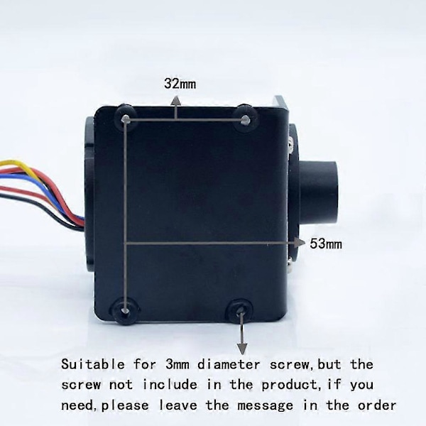 12 V pieni mini upotettava vesipumppu retkeilyyn, tee-se-itse-ilmastointilaitteeseen, PC:n suorittimelle