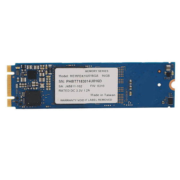 Solid State Drive hukommelsesmodul Harddisk Accelerator 16GB M.2 2280 til bærbar computer Desktop