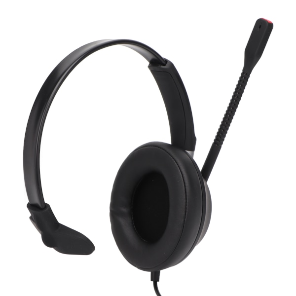 Telefonheadset Professionell brusreducering Dubbla 3,5 mm-pluggar PC-headset för Call Center Customer Service Business