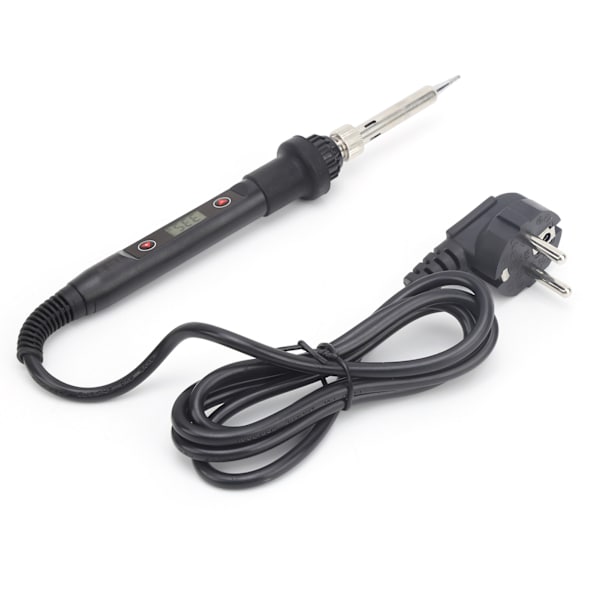 Elektrisk loddebolt Digital konstant temperaturjusterbar EU-plugg 220V TU-907E-100W