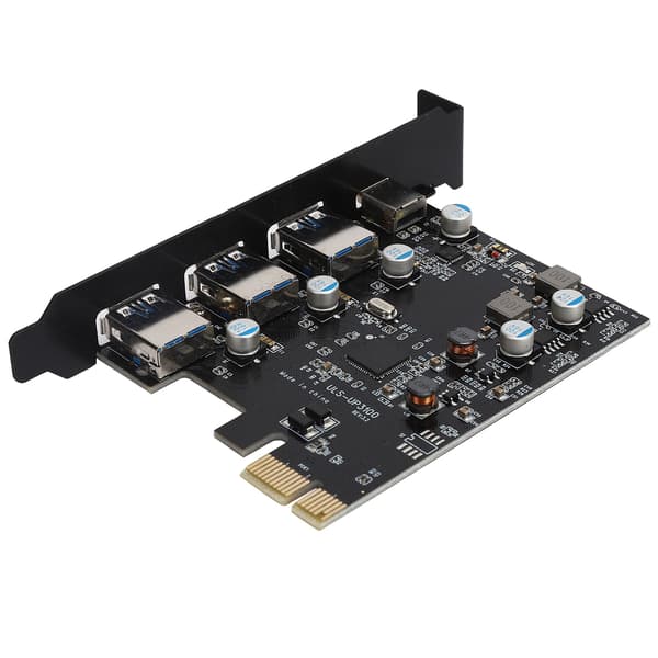 PCI‑E-laajennuskortti USB3.0 Type‑C 5Gbps Express -sovitinohjainkortti levyllä