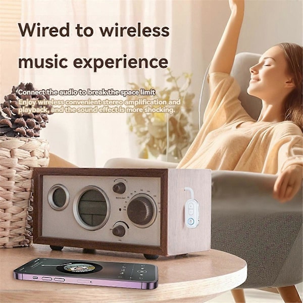 AUX Langaton Adapteri Bluetooth Lähetin Vastaanotin Äänenvastaanotin