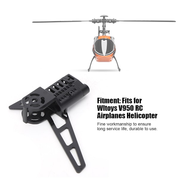 Bakre motorfäste passar för Wltoys V950 RC flygplanshelikopter