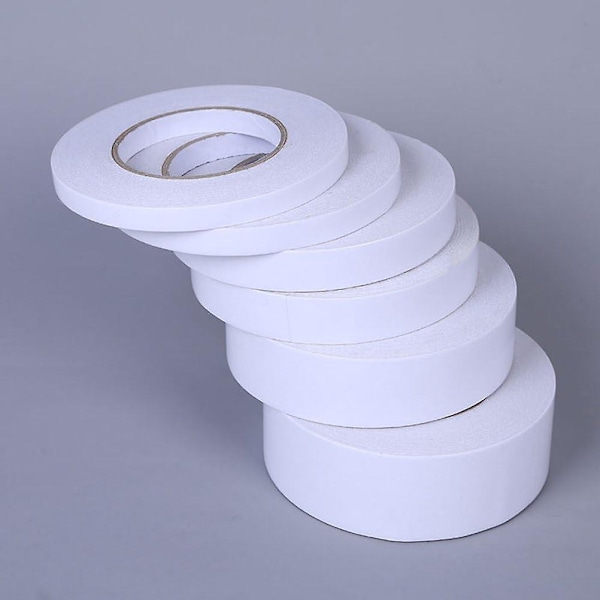 0,5 x 800 cm Dobbeltsidig Tape for Gaver Bilder Dokumenter Tapet Scrapbooking Håndverk Tape Kort og Esker 15 stk