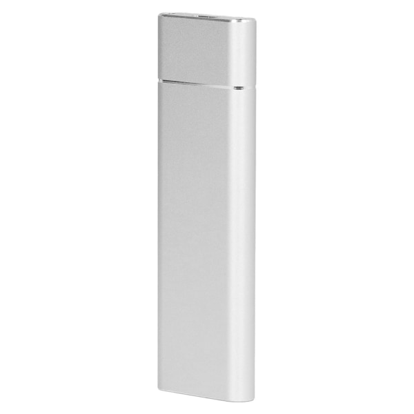 USB C SSD-hölje M.2 NGFF High Speed ​​Transfer USB3.0 5Gbps USB 3.1 10Gbps Typ C metall SSD-hölje för dator Silver